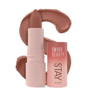 Swiss Beauty Stay All Day Lipstick 02 Spicy