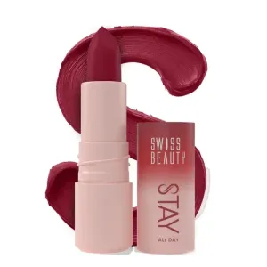 Swiss Beauty Stay All Day Lipstick 04 Fancy