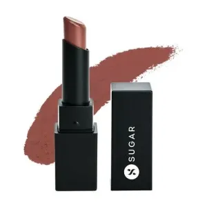 Sugar Cosmetics Nothing Else Matter Longwear Lipstick 01 Browning Glory