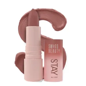 Swiss Beauty Stay All Day Lipstick 01 Pouty