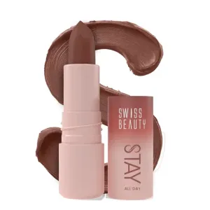 Swiss Beauty Stay All Day Lipstick 07 Sassy
