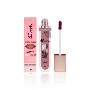 Everly Beauties Aurora Matte Liquid Lipstick - Pink Mirage